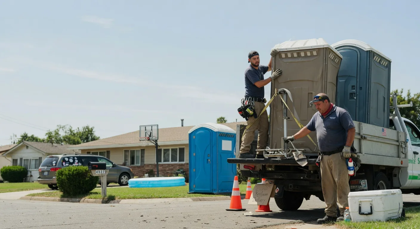Porta Potty Rental in Mount Carroll, IL near me
