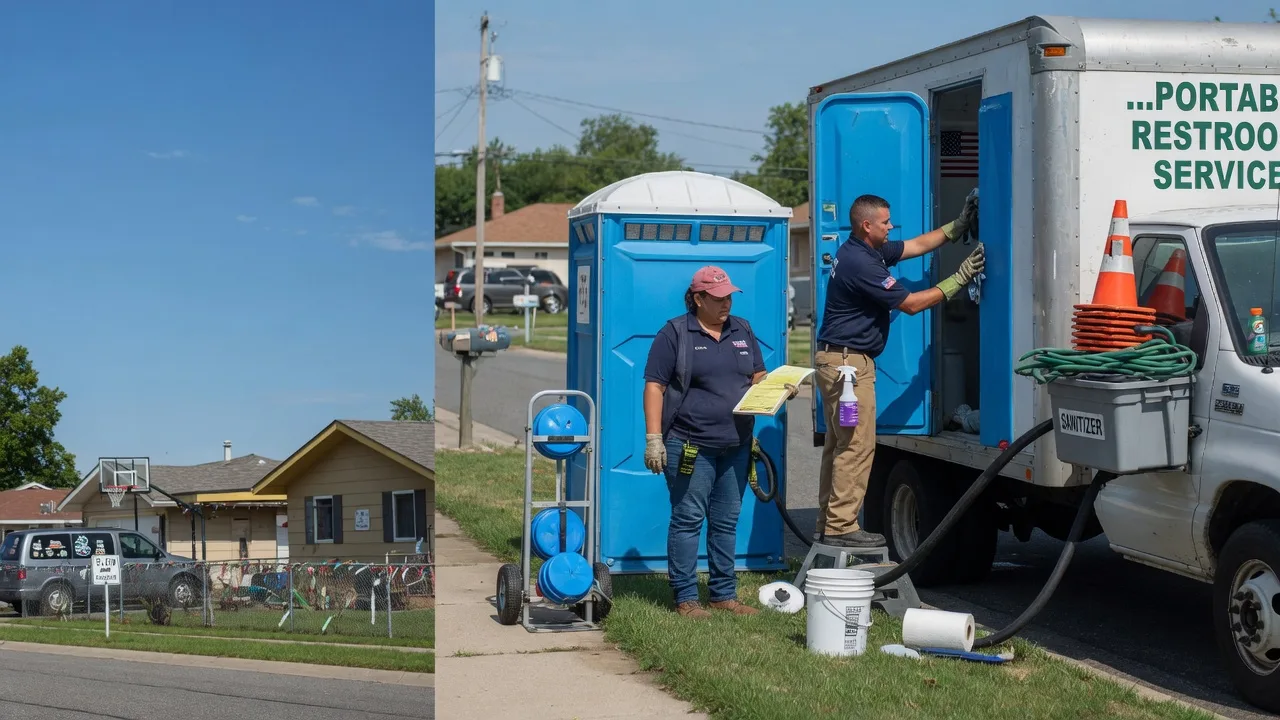 Portable Toilet Rental in Mount Carroll, IL near me